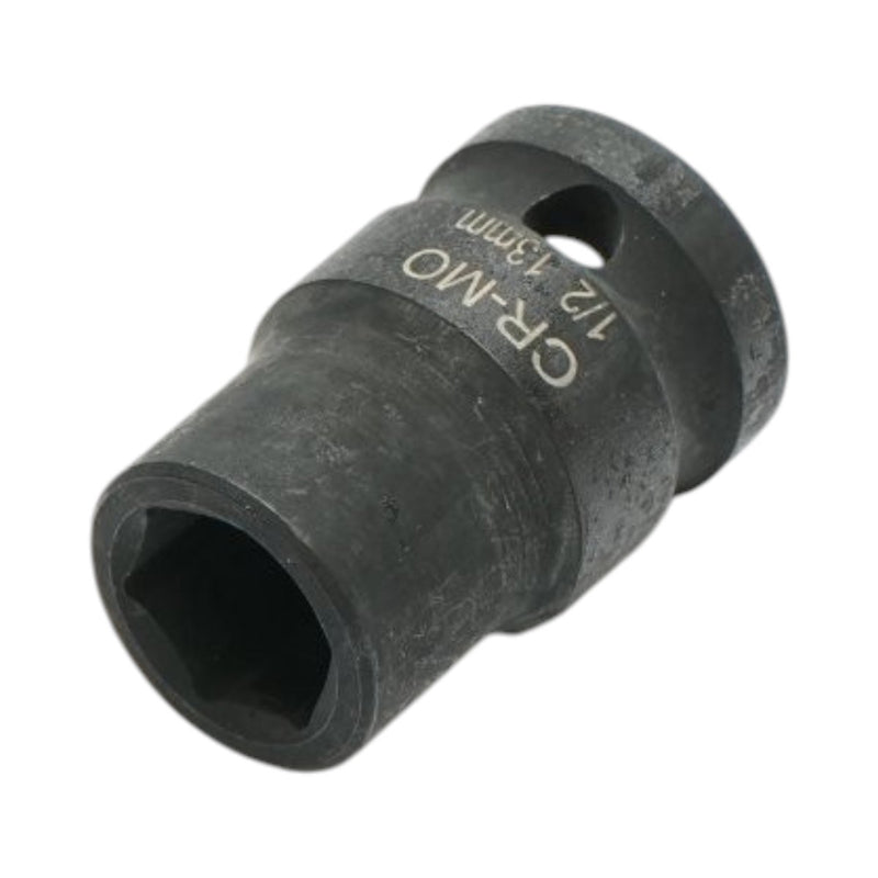 Bussola a impatto da 13 mm, lunghezza 38 mm, attacco quadro da 1/2", acciaio al cromo-molibdeno (Cr-Mo) Breckner Germany