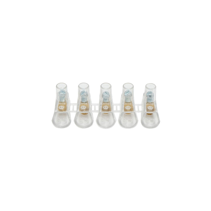 Morsetto per corda 32A 450V, 5 poli 4mm Leader