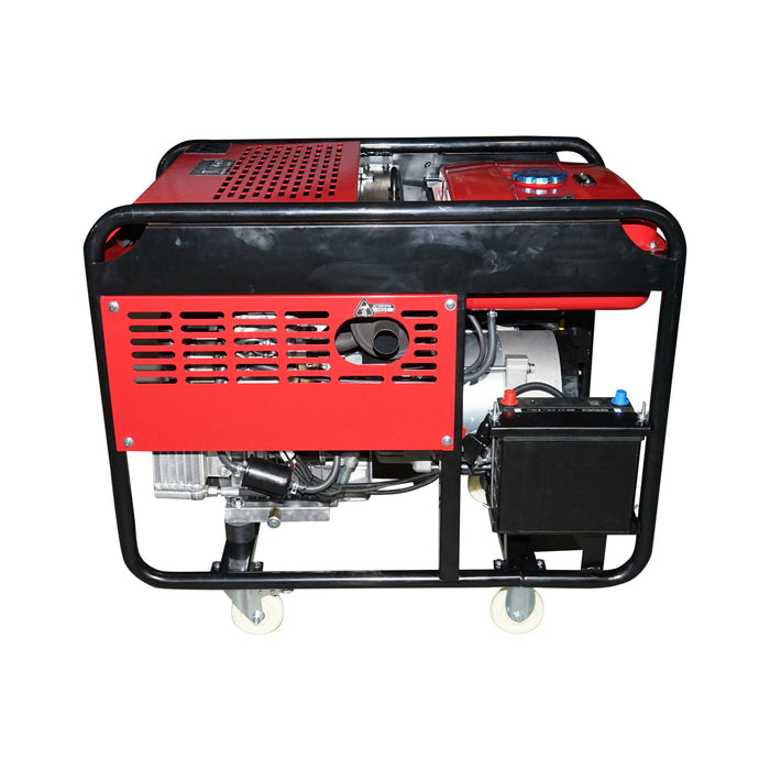 Generatore elettrico diesel 220V 9KW 50Hz, avviamento elettrico e AVR Breckner Germany