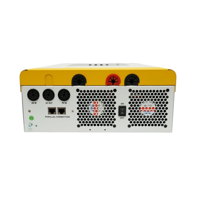 Inverter solare ibrido 6,2 kW, 48 V 135 A, MPPT 120 A, monofase, ON/OFF-GRID, funzione in parallelo GM6200-48PL Breckner Germany