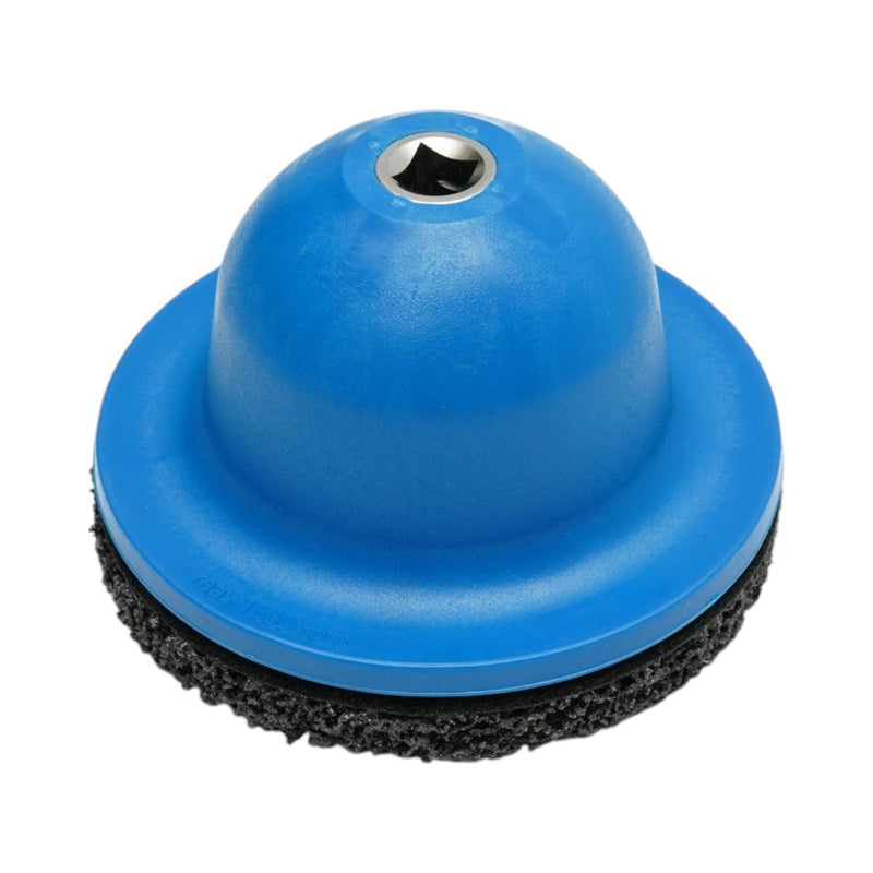 Spazzola da 150 mm per la pulizia dei mozzi ruota, attacco quadro da 1/2 pollice, set da 2 pezzi