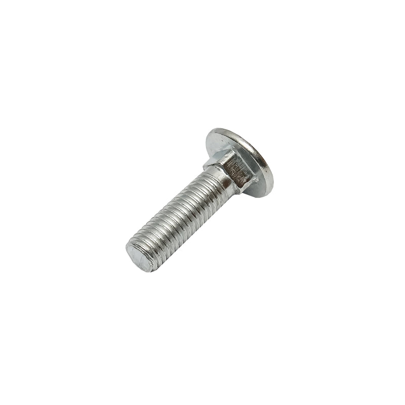 Set da 50 bulloni a testa tonda con quadro sottotesta (tipo aratro) zincati DIN 603 M10x35 mm