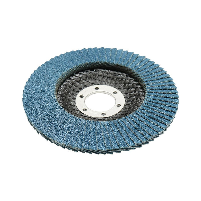 Dischi Lamellari Zirconio 115mm P60 per Acciaio INOX Metallo, Dischi Abrasivi, Disco Lamellare Breckner Germany