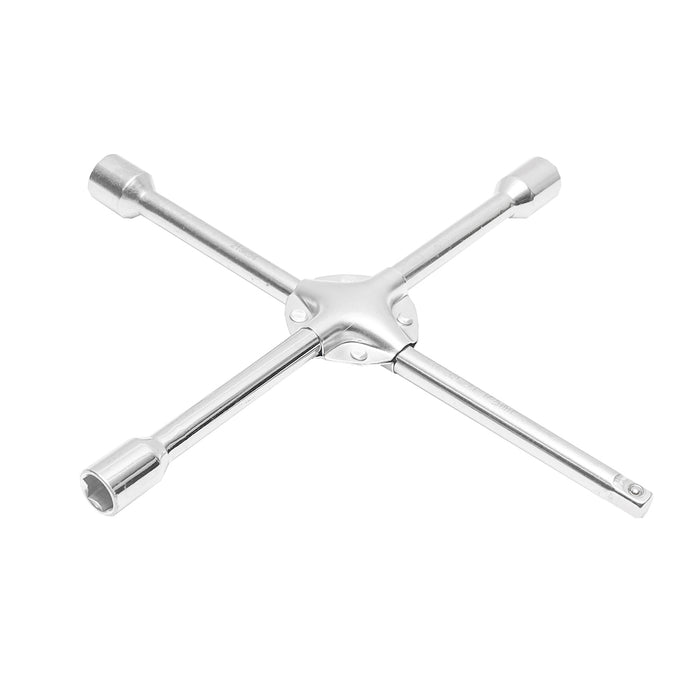 Chiave a croce per smontare i dadi delle ruote 17x19x21mm x1/2 (testa a bussola)