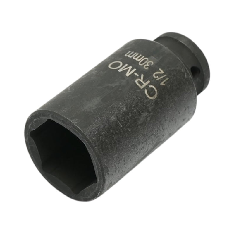 Bussola a impatto lunga 30 mm, lunghezza 78 mm, attacco quadro da 1/2", Cr-Mo Breckner Germany