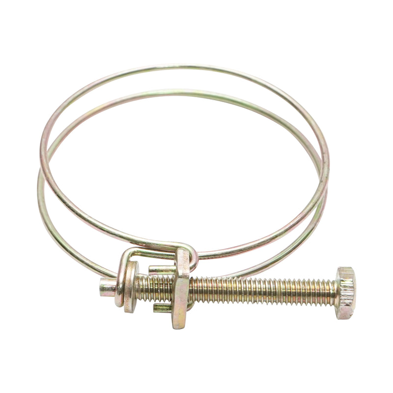 Fascetta stringitubo in filo metallico da 55-60 mm con vite M6x60 mm Breckner Germany