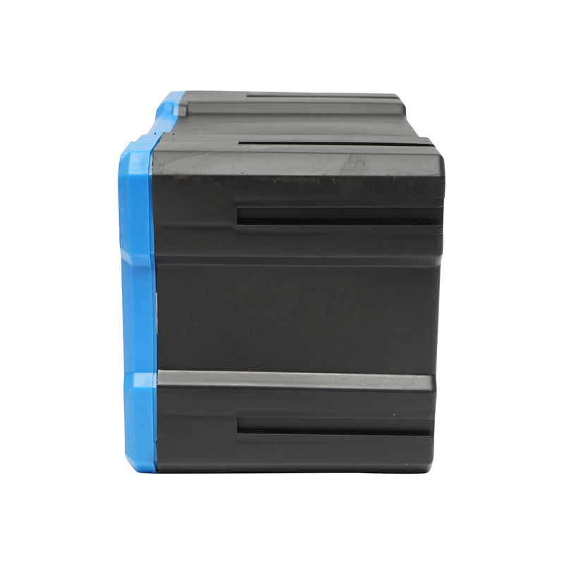 Cassettiera modulare in plastica blu, 12 cassetti, 158x266x170 mm Breckner Germany