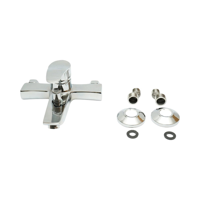 Miscelatore monocomando vasca-doccia, a parete, cromo lucido Breckner Germany