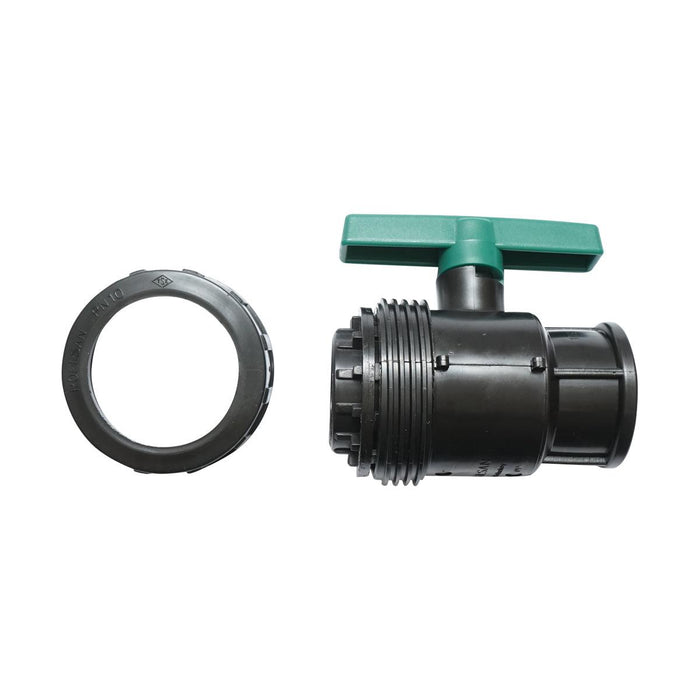 Valvola A Sfera PN10, 1-1/2" X 1-1/2" per sistemi di irrigazione a goccia, Rubinetto per Tubi di irrigazione a Goccia