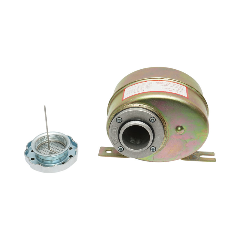 Filtro decantatore olio idraulico con serbatoio metallico, attacco fi 16