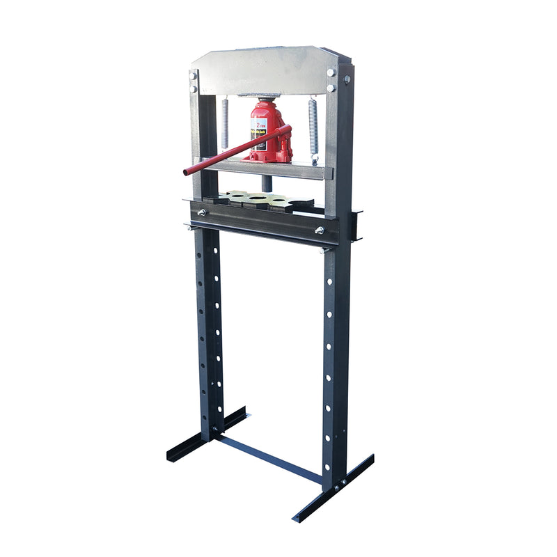 Pressa idraulica 32T, apertura regolabile 50-1050mm, corsa pistone 0-140mm