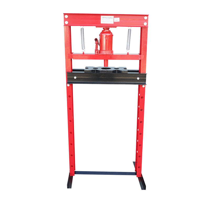 Pressa idraulica 30T, apertura regolabile 50-1050mm, corsa pistone 0-160mm