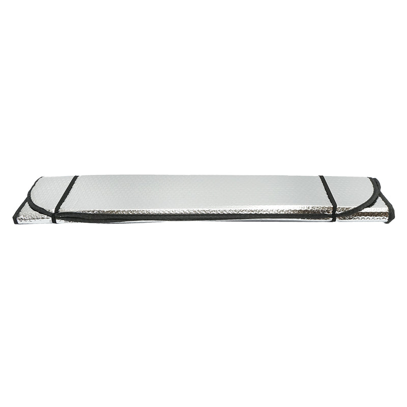 Parasole per parabrezza auto (140x70 cm) con foglio in alluminio e ventose Breckner Germany