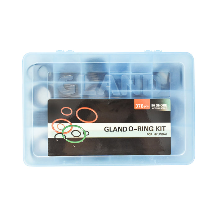 Kit O-ring Hyundai da 376 pezzi.