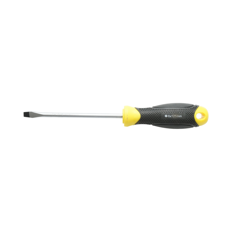 Cacciavite dritto Crownman 6x125mm con punta magnetica professionale Cr-V