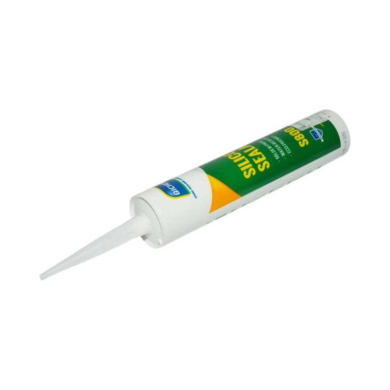 Sigillante siliconico sanitario antimuffa bianco per bagno e cucina 000S 300 ml