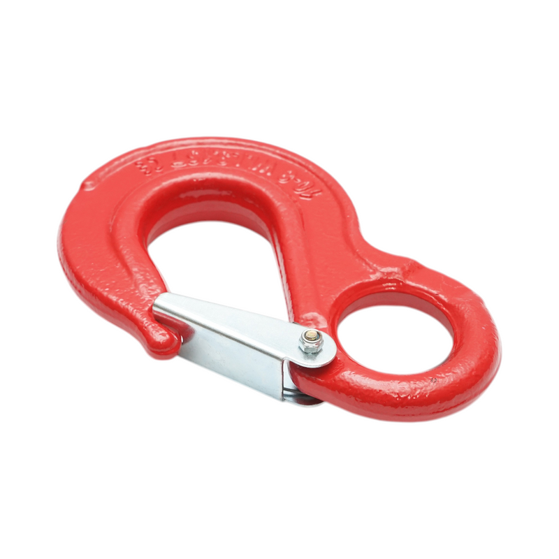 Gancio con linguetta di sicurezza, carico massimo 3,15 t Breckner Germany