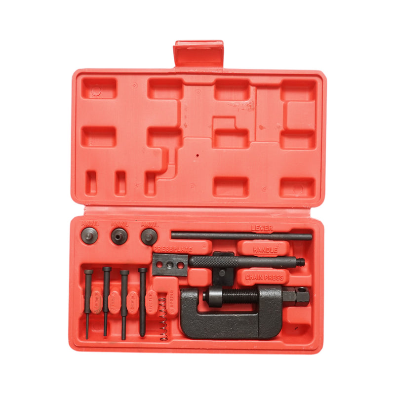 Kit di rimozione, rivettatura e pressatura della catena di distribuzione della trasmissione da 12 pezzi Breckner Germany