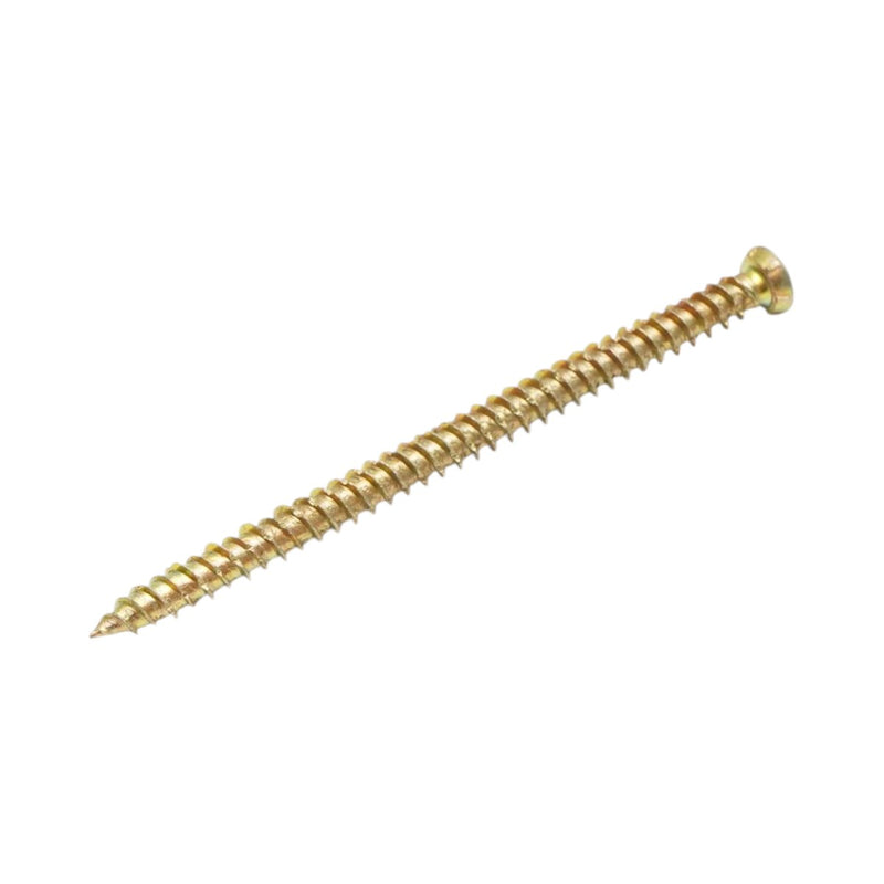 Vite per il fissaggio di serramenti 7,5x112 mm, Torx TX30, acciaio zincato giallo, 100 pz/scatola