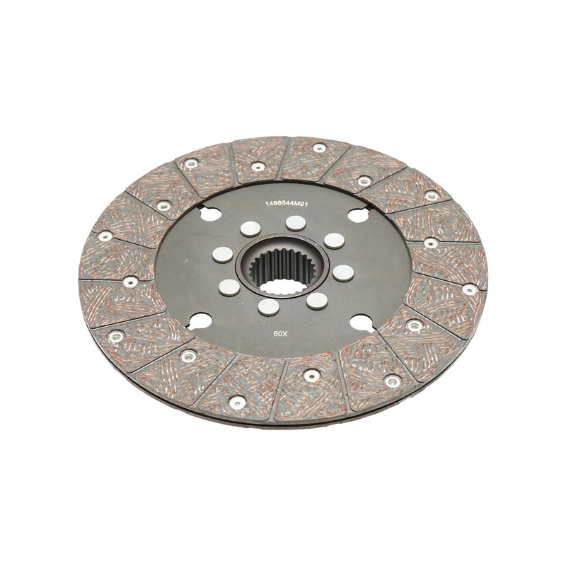 Disco frizione presa di forza (PTO) Massey Ferguson, diametro esterno 250 mm, diametro interno 1 – 38 mm, diametro interno 2 – 41 mm, 25 scanalature, OEM 1865836M91