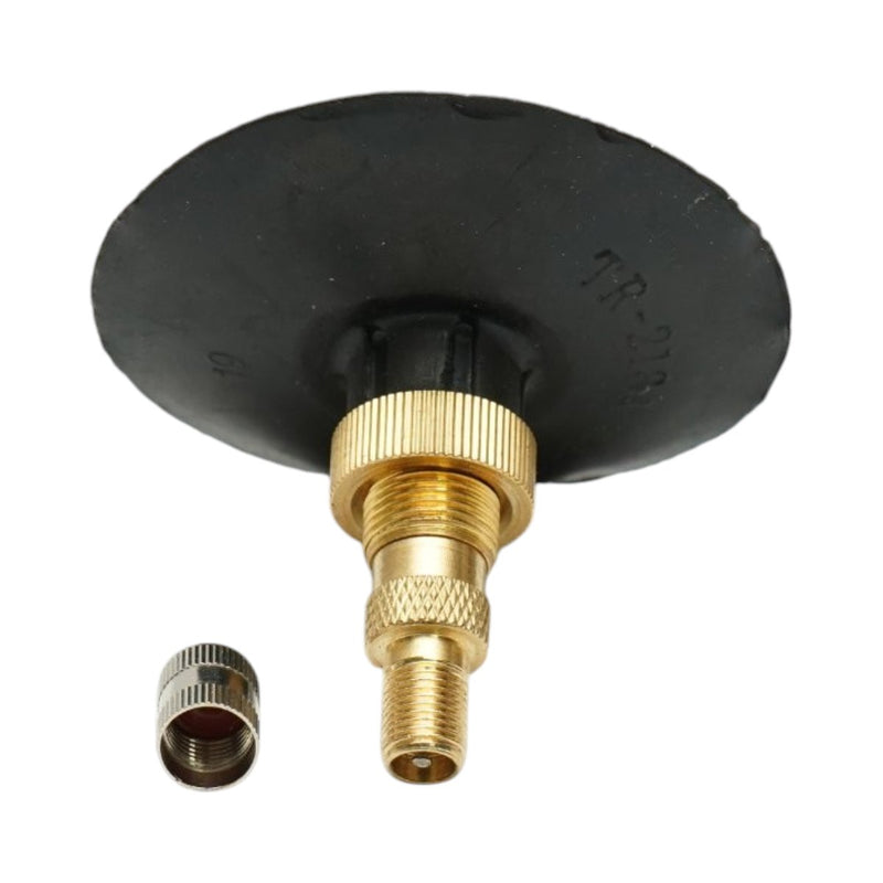 Valvola per camera d'aria TR218A con base larga da 64 mm