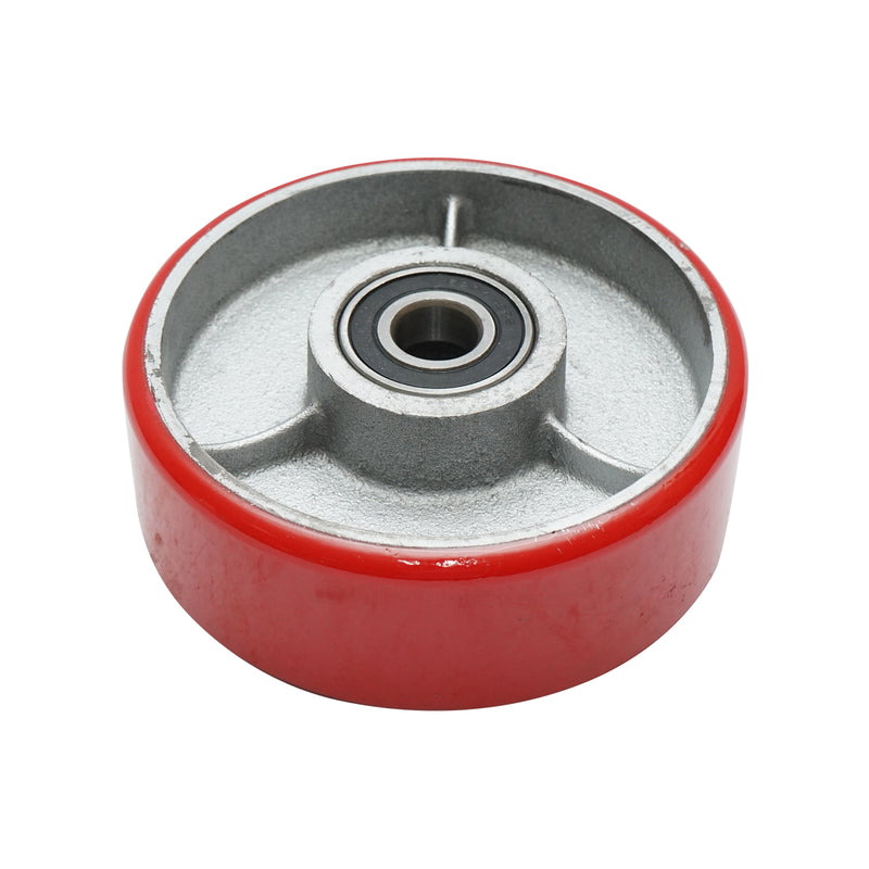 Ruota in silicone per transpallet 150x50 mm