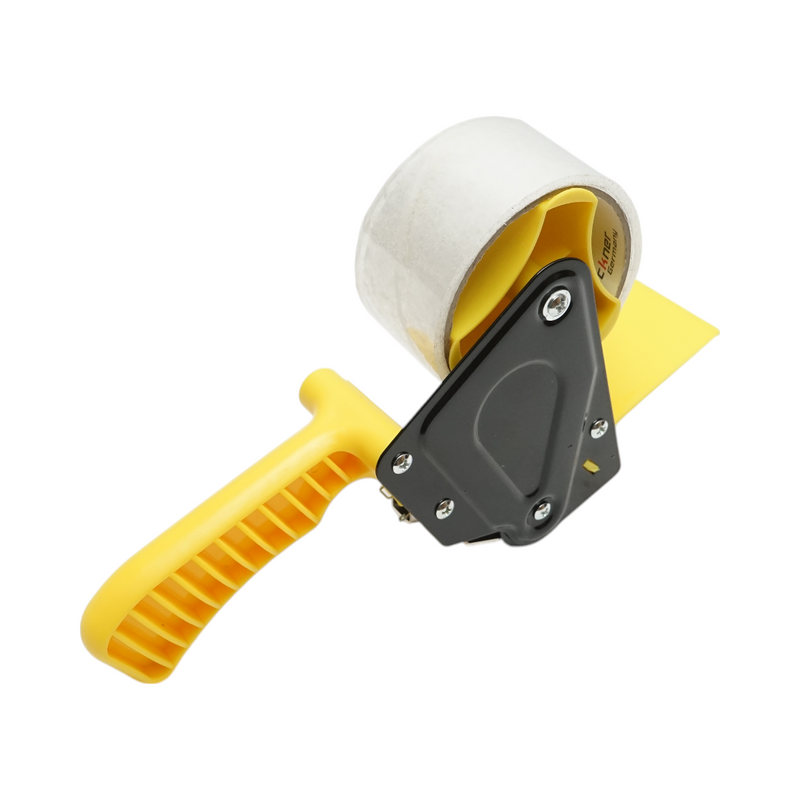 Dispenser manuale per nastro adesivo Crownman da 50 mm con taglierina per imballaggio