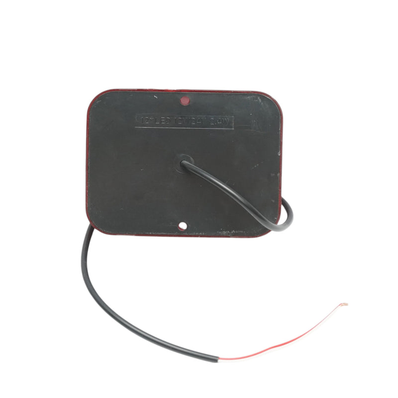 Retronebbia a LED rossi 12V/24V, 12 LED, 100x80x25 mm Breckner Germany