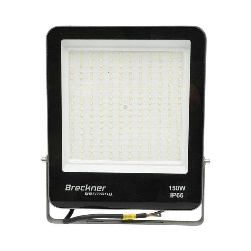 Proiettore LED 150W, 220V, 6500K, 13500lm, fascio largo, 275x230x30mm, IP66 Breckner Germany