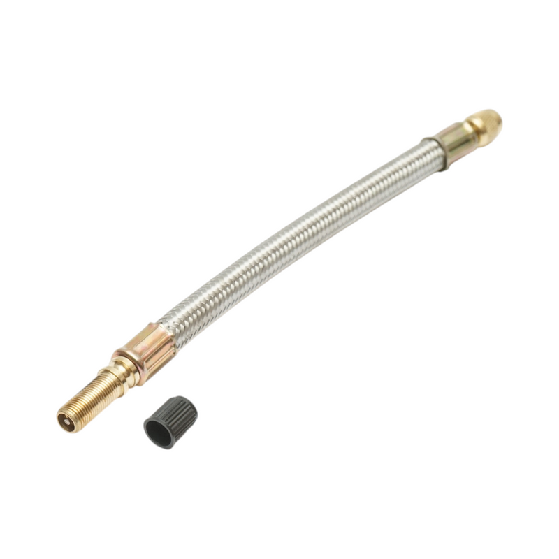 Prolunga flessibile da 180 mm per valvola ruota con rivestimento metallico