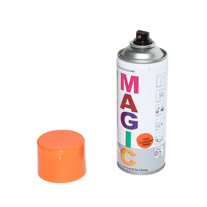 Spray vernice Magic arancione fluorescente 1006, 450 ml