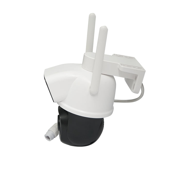 Telecamera di videosorveglianza intelligente P2P, WIFI, esterno 6MP 1080P, doppia lente, sensore di movimento PTZ, ruotabile a 360 gradi, applicazione ICSee
