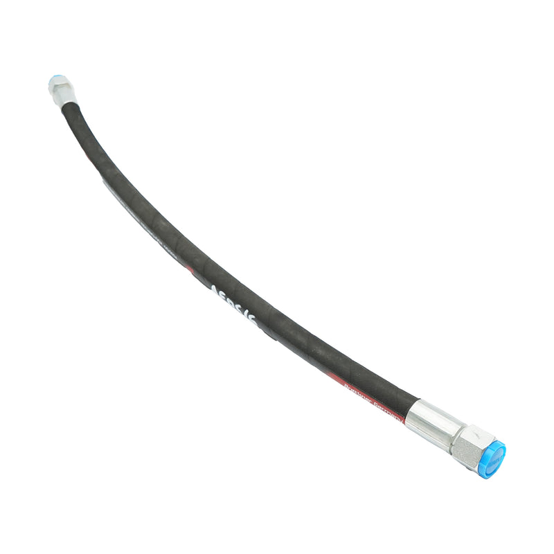 Tubo ad alta pressione 2SN DN10 con raccordi pressati idraulicamente, L = 600 mm (riduzione M20x20)