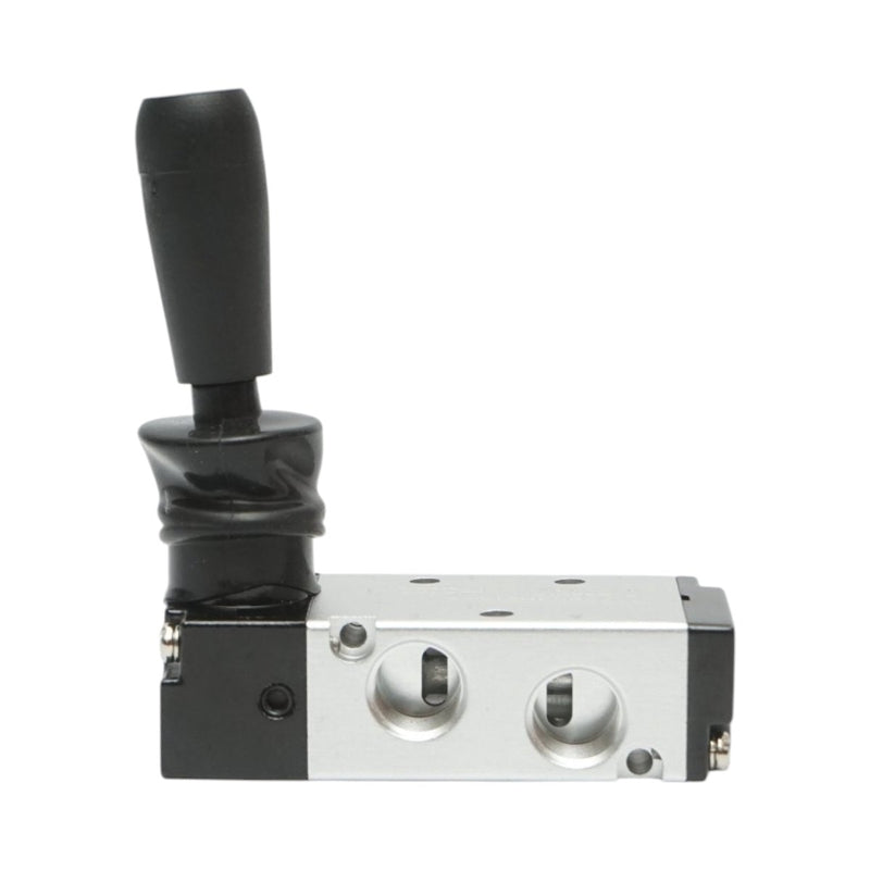 Elettrovalvola pneumatica con leva, 3 circuiti, 1/4", modello 4H210-08