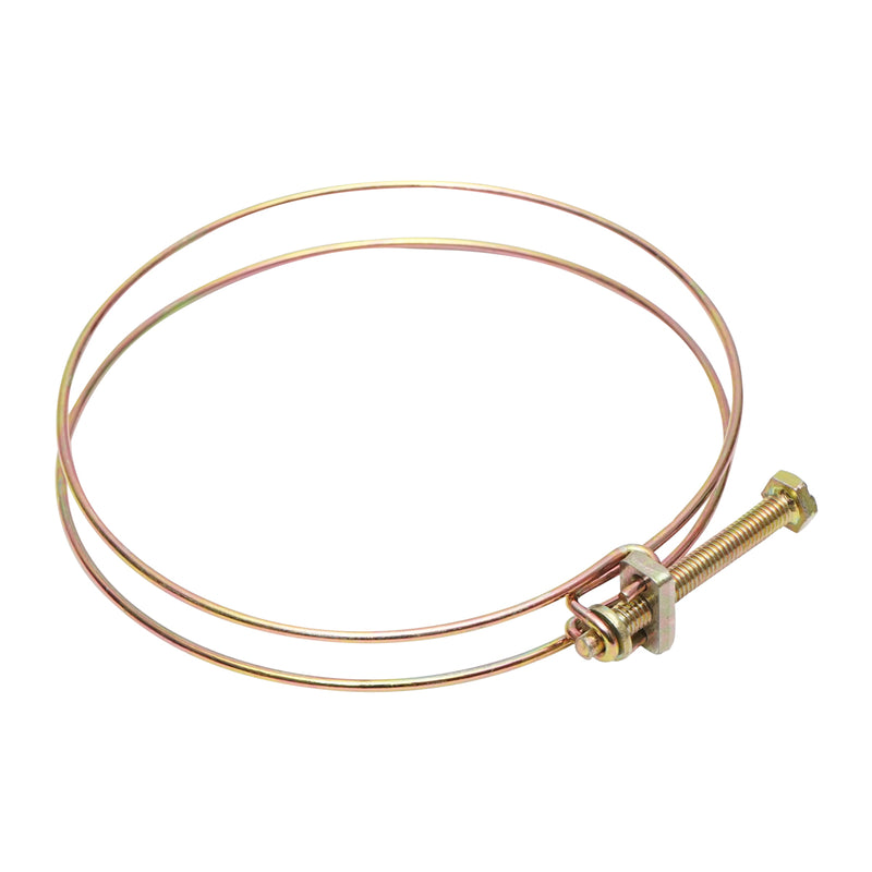 Fascetta stringicavo 108-115mm con vite M8x80mm per tubo flessibile Breckner Germany