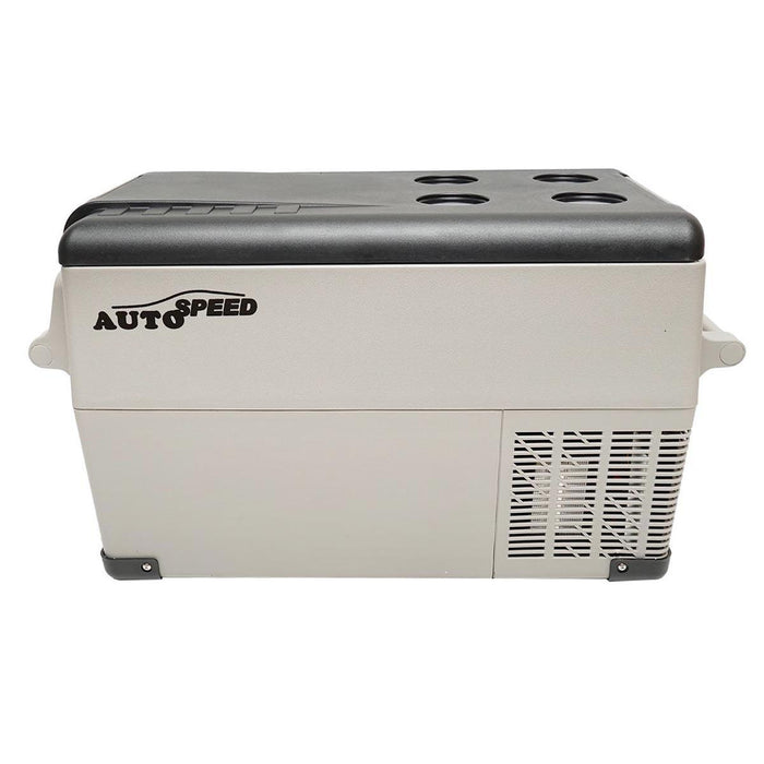 Frigorifero auto con compressore 35L 12-24-220V 60W Frigorifero portatile Frigorifero per Auto 220V/12V Congelatore Portatile per Auto -18℃-20 ℃