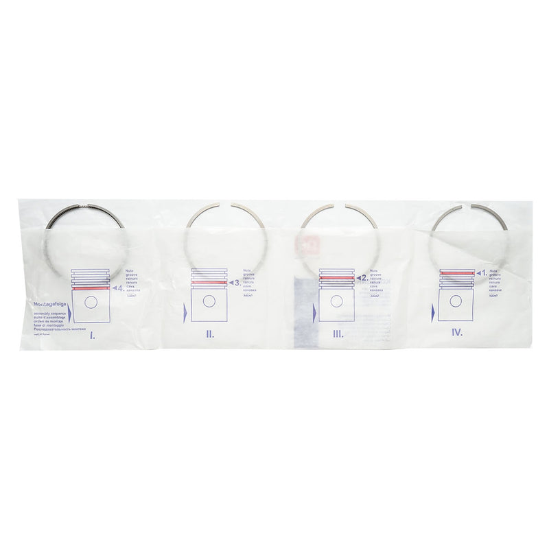 Set di fasce  NPR per motore Perkins, diametro 101 mm, 2,38x2,38x2,38x6,35 mm