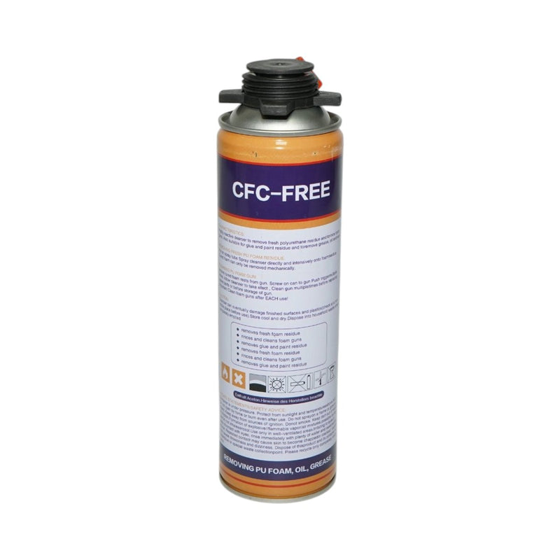 Pulitore per schiuma poliuretanica non indurita (applicazione manuale o con pistola), 500 ml