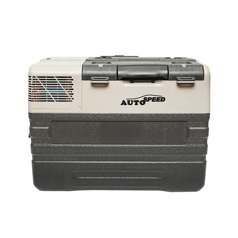 Frigorifero da auto con compressore e ruote tipo trolley 42L 12-24-220V 60W