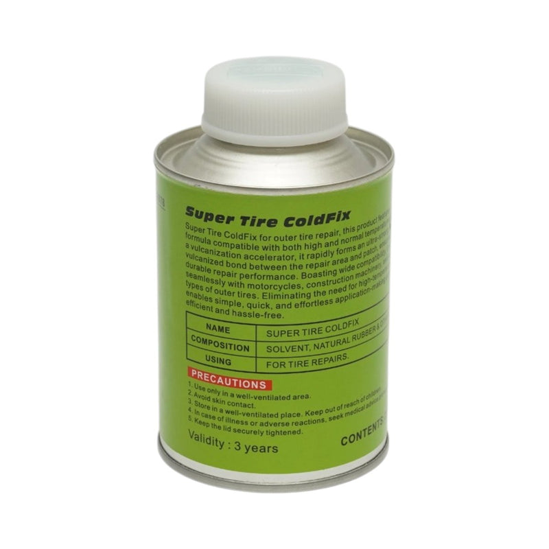 Adesivo a vulcanizzazione a freddo Super Tire ColdFix per la riparazione di pneumatici tubeless, 250 ml Breckner Germany