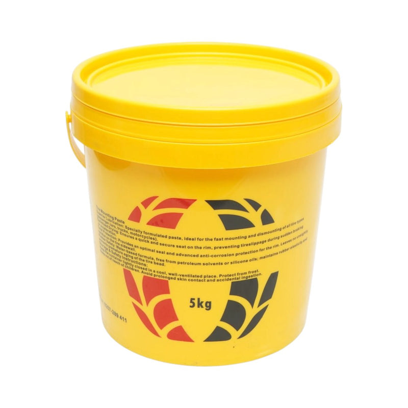 Pasta professionale gialla per il montaggio di pneumatici, 5 kg Breckner Germany