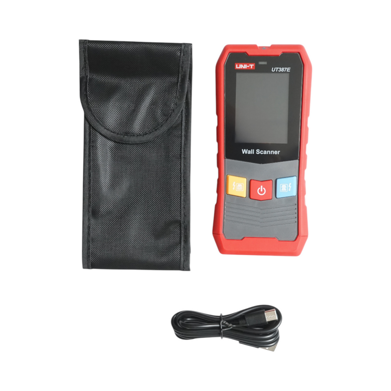 UNI-T UT387E Rilevatore senza contatto di legno, metallo e cavi sotto tensione con display LCD e avviso vocale