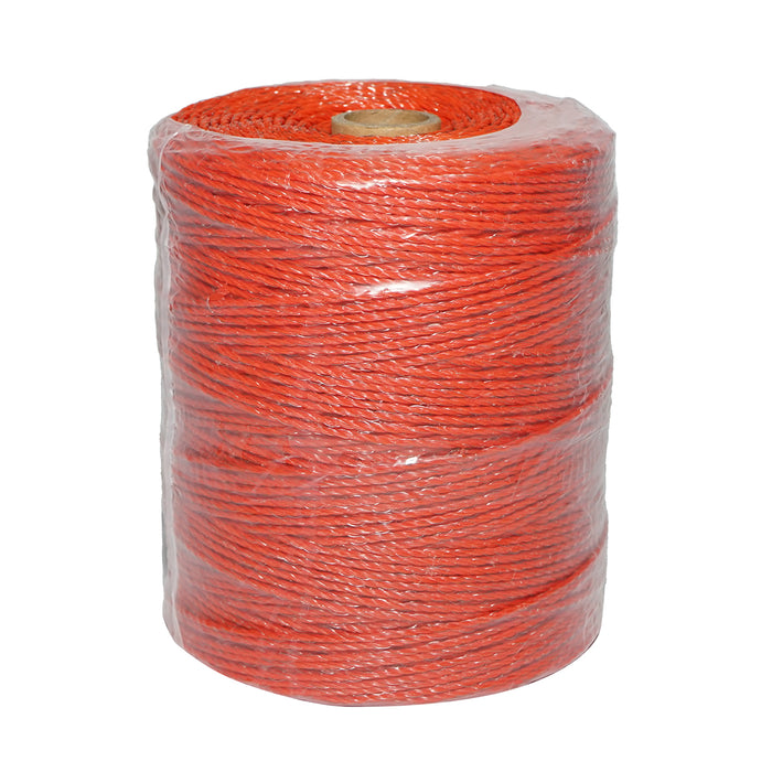 Rotolo di filo arancione da 2 mm, 3x0,15 mm in acciaio inox SS, 15 Ohm/m, recinzione elettrica da 500 m Breckner Germany