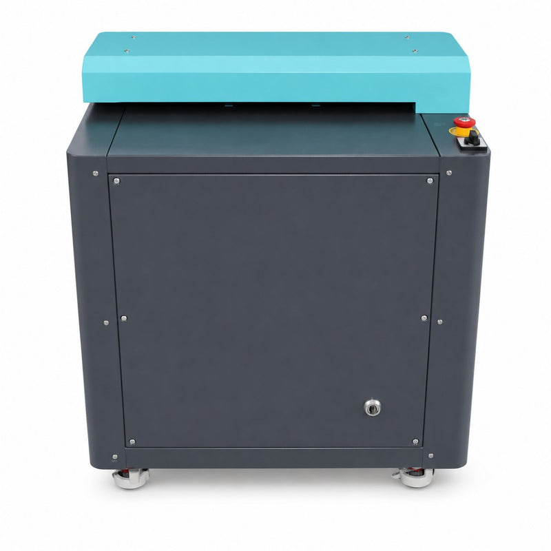 Tritacartoni industriale 550 mm, 1500 W, 220 V, velocità regolabile 0-18 m/min, spessore massimo 10 mm Minuzzacartoni  Macina cartone