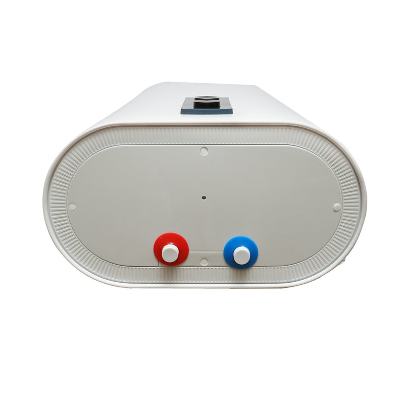 Scaldacqua elettrico piatto da 80 l, 2000 W, IPX4, 940x530x290 mm, installazione verticale, per acqua calda sanitaria. Breckner Germany