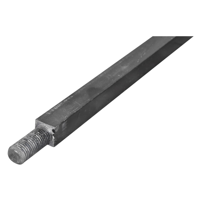 Asse a sezione quadrata 36x36 per erpice a dischi, L=1850 mm, M29, C+F, per dischi