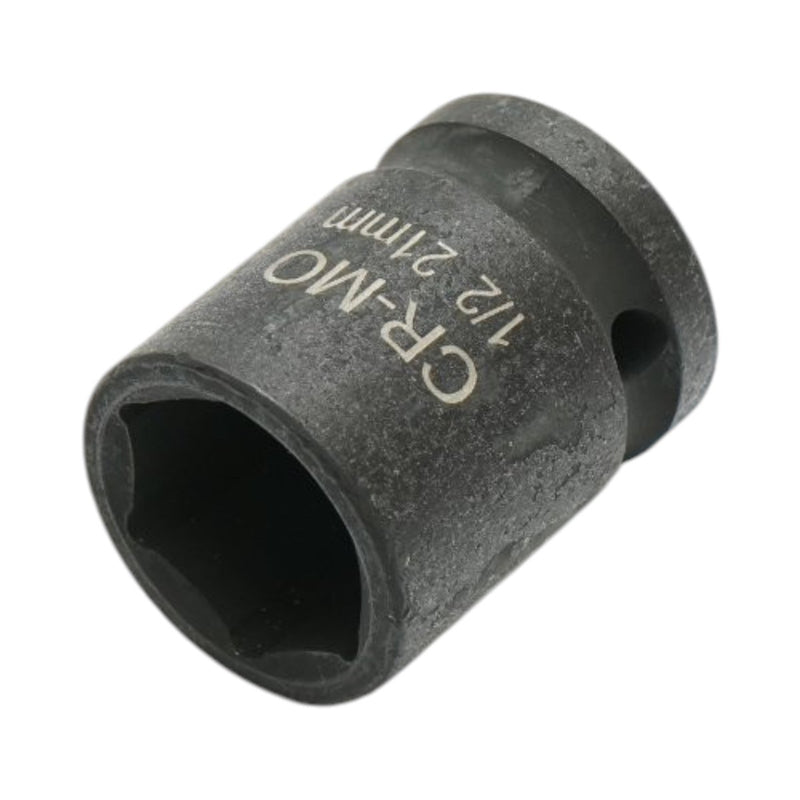 Bussola a impatto da 21 mm e 38 mm, attacco quadro da 1/2", Cr-Mo Breckner Germany