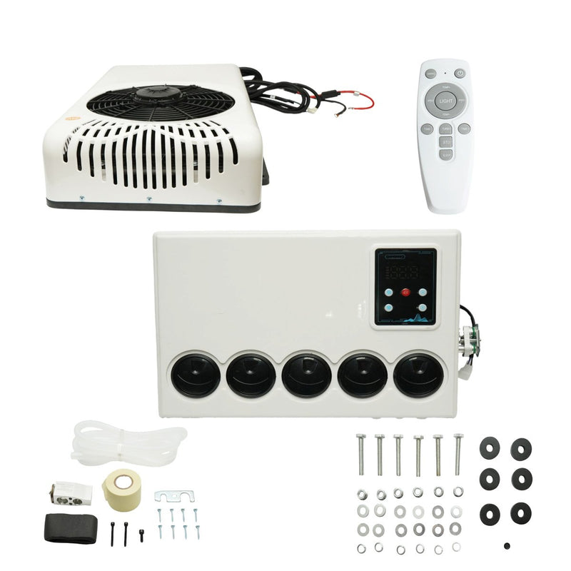 Climatizzatore fisso per macchinari industriali AC universale 24V, 2400W, 8200 BTU con telecomando