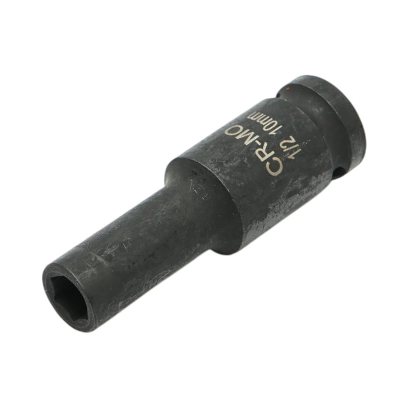 Bussola a impatto lunga da 10 mm, 78 mm, attacco quadro da 1/2", Cr-Mo Breckner Germany