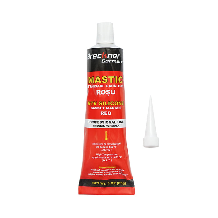 Silicone per guarnizioni rosso 85g alte temperature 343